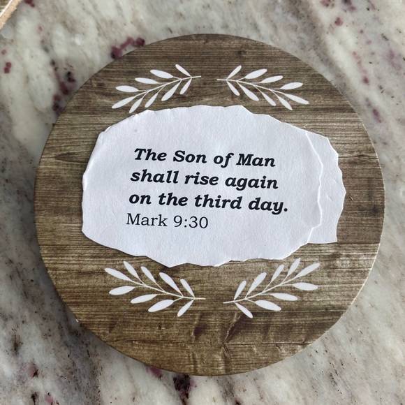 Holiday Easter Basket | Hand Painted Wooden Eggs & Lamb Candle | Poland Import - Picture 5 of 16